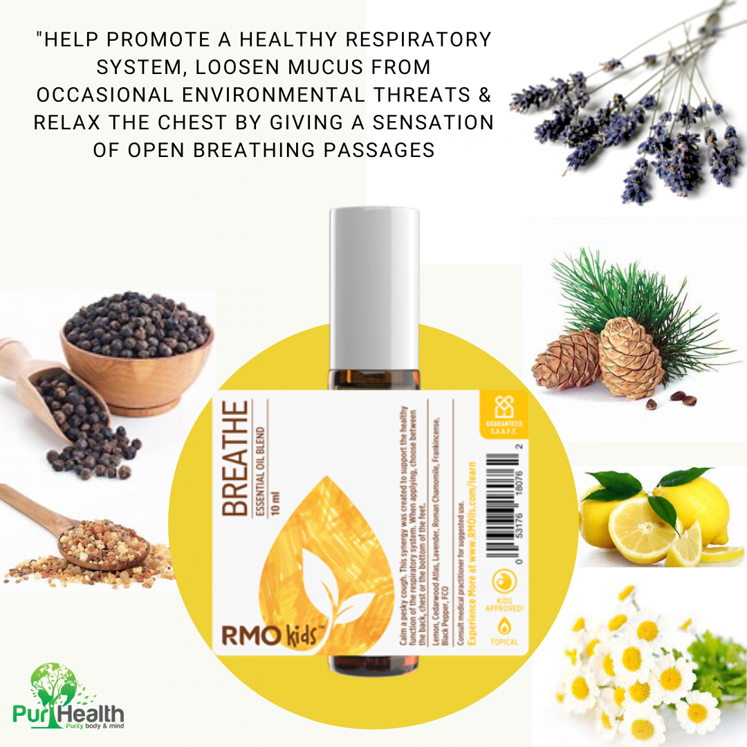 BREATHE Roll On Essential Oil Blend 10ml