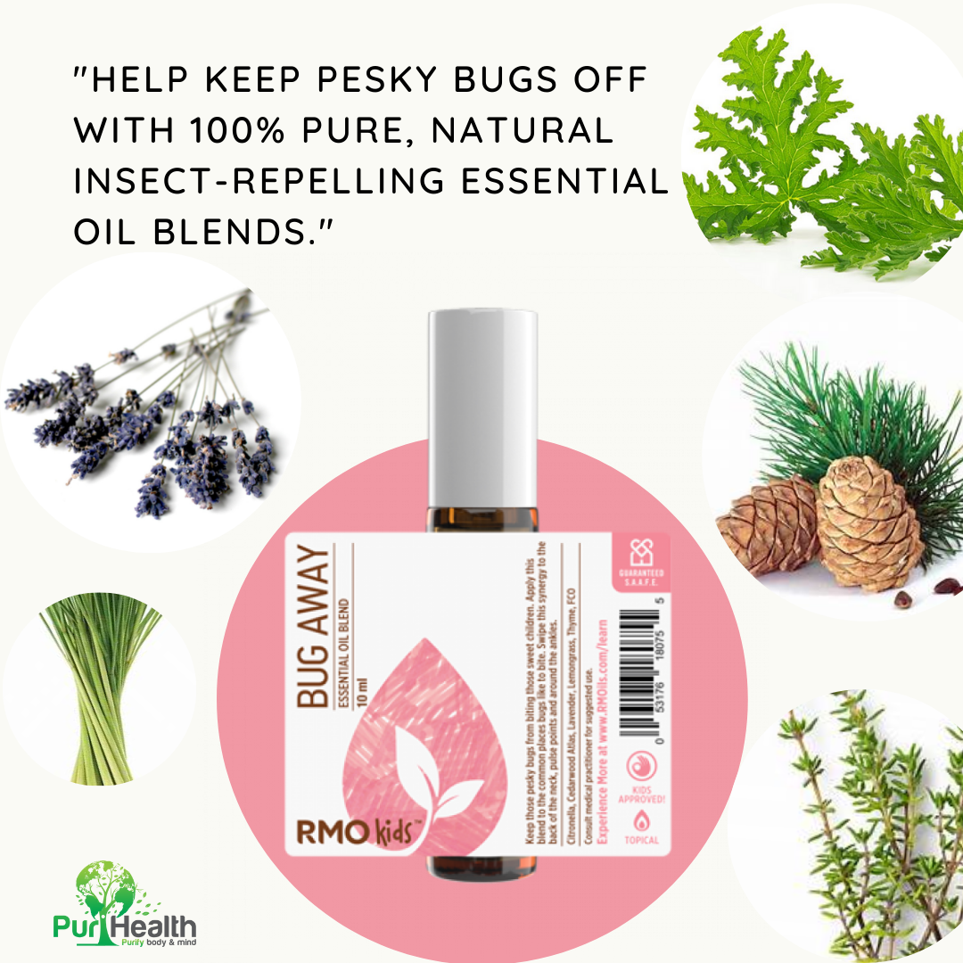 BUG AWAY Roll On Essential Oil Blend 10ml