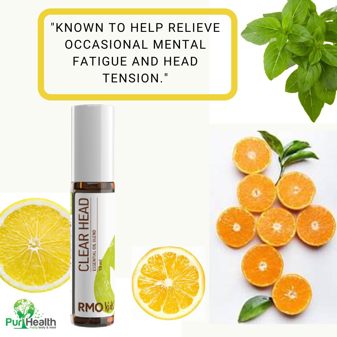 CLEAR HEAD Roll On Essential Oil Blend 10ml