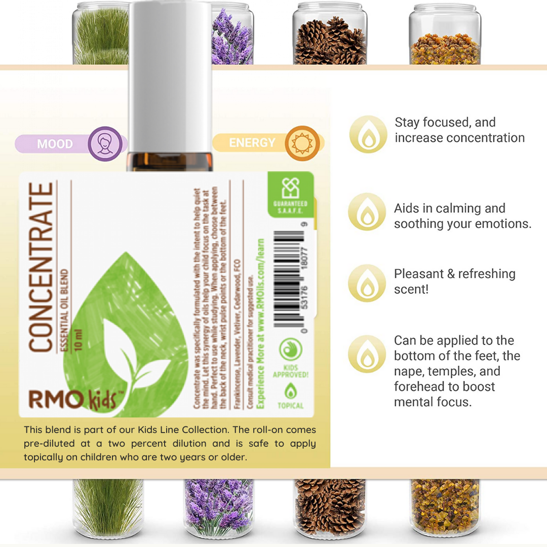 CONCENTRATE Roll On Essential Oil Blend 10ml