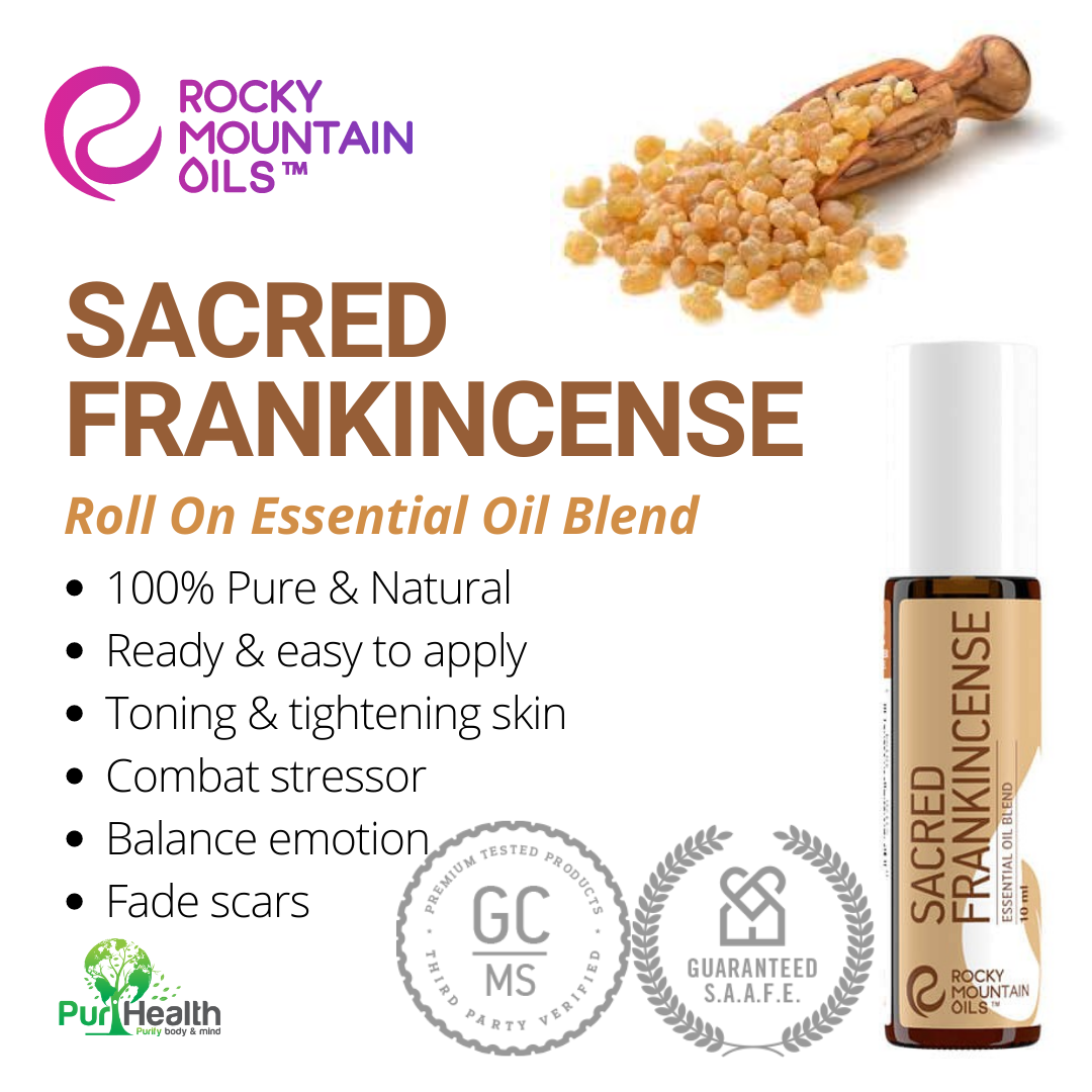 SACRED FRANKINCENSE Roll On Essential Oil Blend 10ml