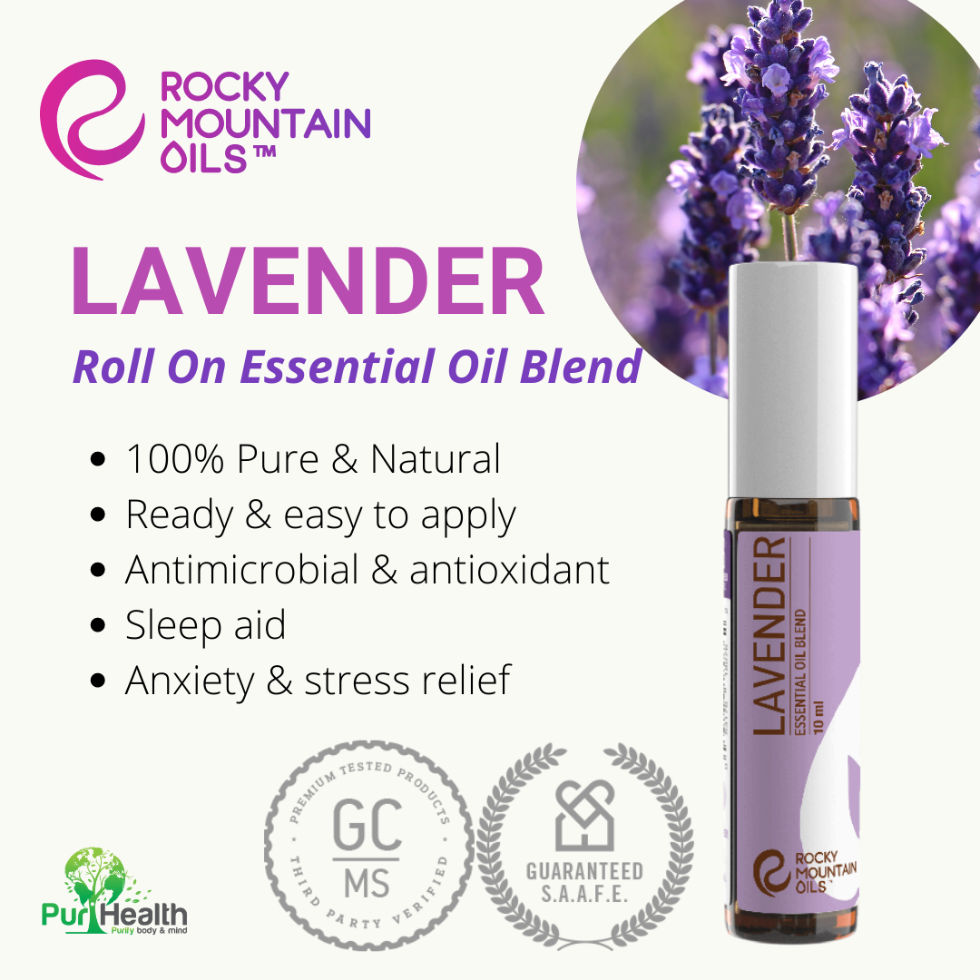 LAVENDER Roll On Essential Oil Blend 10ml