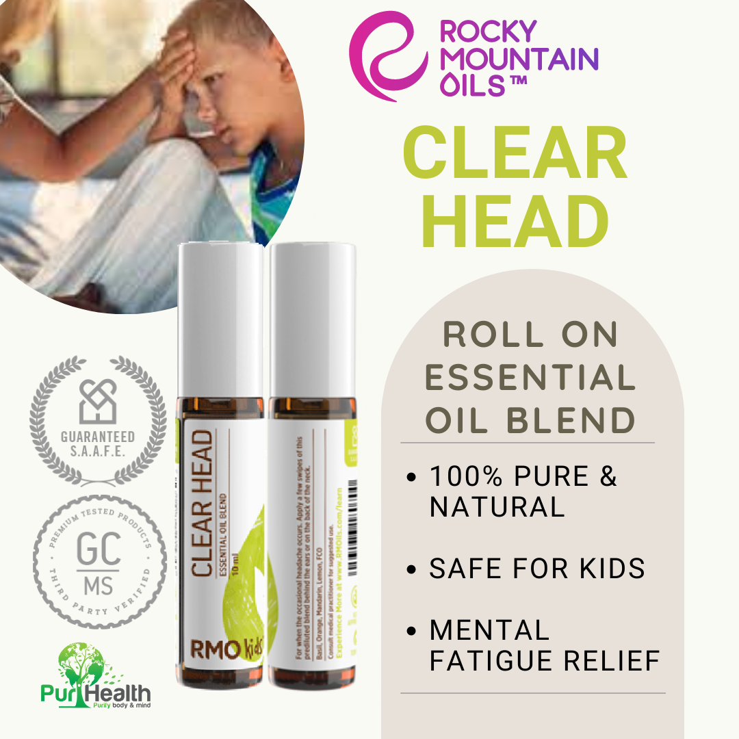 CLEAR HEAD Roll On Essential Oil Blend 10ml
