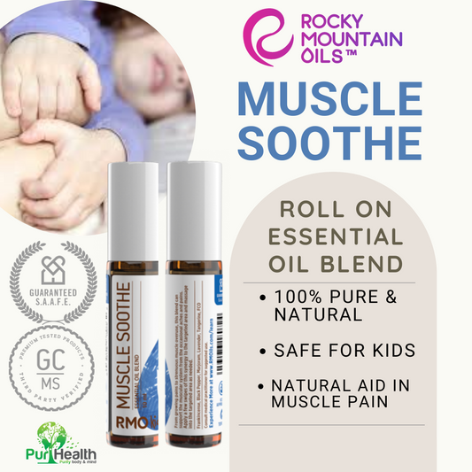 MUSCLE SOOTHE Roll On Essential Oil Blend 10ml