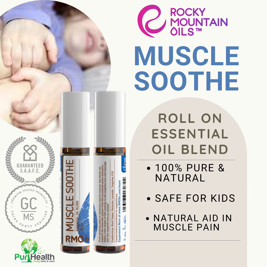 MUSCLE SOOTHE Roll On Essential Oil Blend 10ml